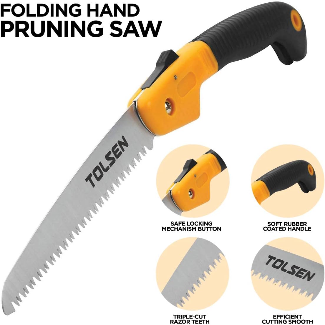 tolsen 7″ Foldable Saw