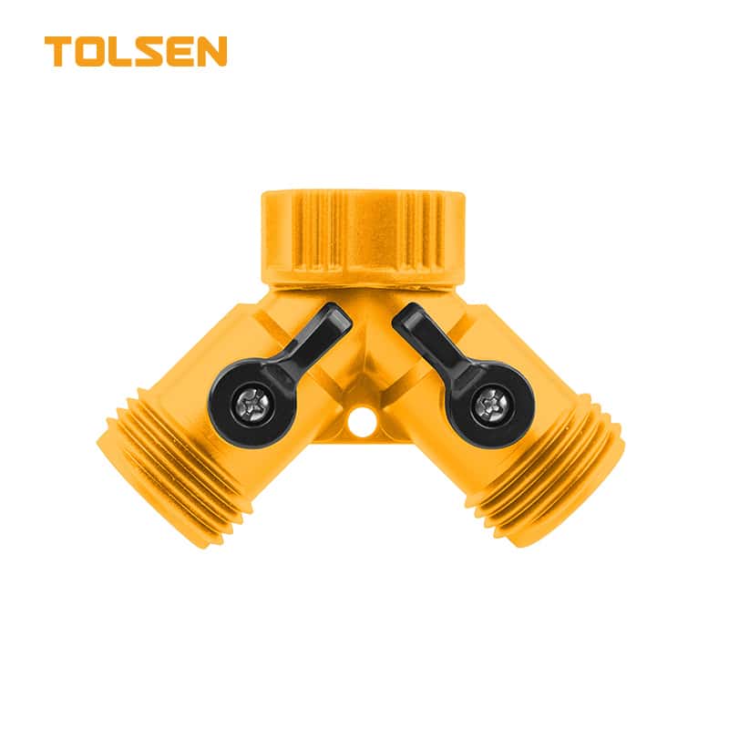 tolsen tools Plastic Y Connector With Shut-Off