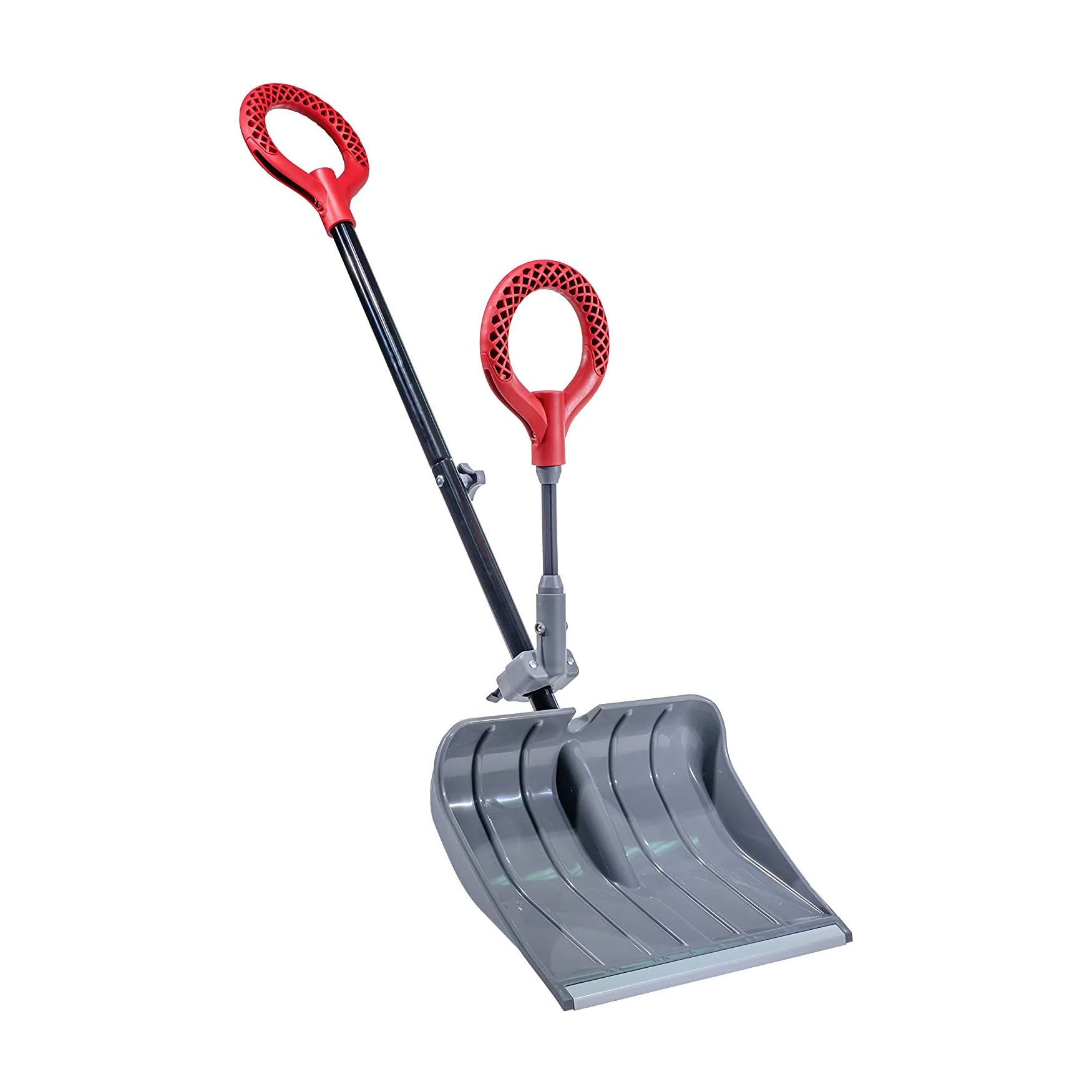 18" Poly Lightweight Snow Shovel with Back-Saving Fore-Grip