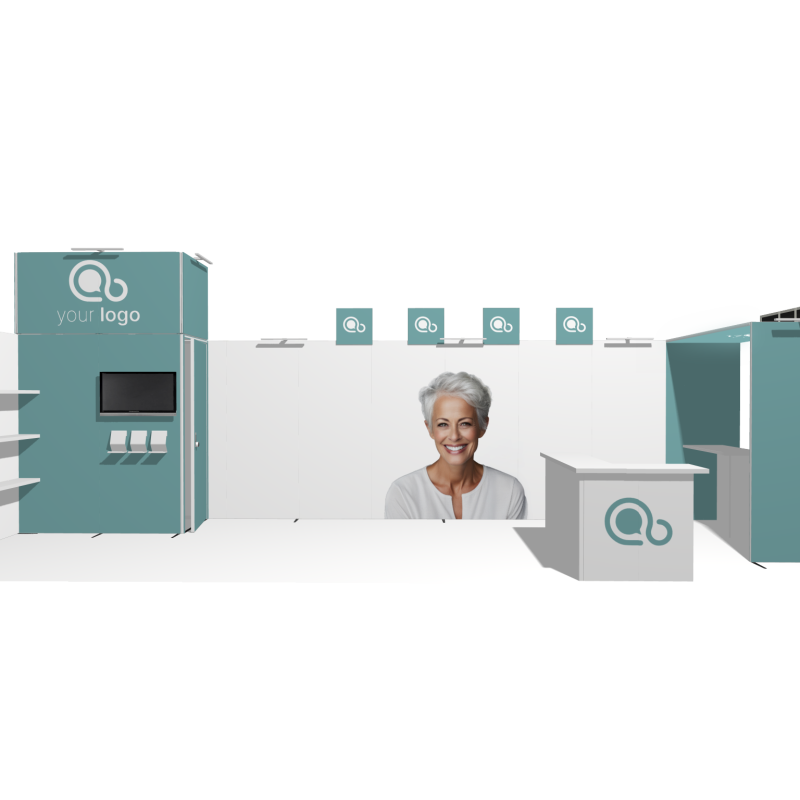 10x30 trade show booth trade show displays modular booth display