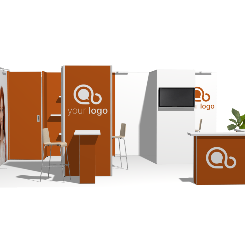 20x20 trade show booth trade show displays