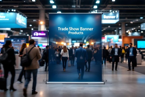 las vegas trade booth banners and backdrops