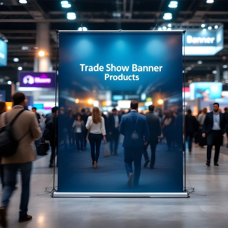 las vegas trade booth banners and backdrops